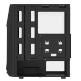 here is the back side image of Gaming Case DarkFlash DK150 with 3 RGB Fans, ATX, Tempered Glass